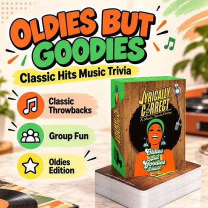 Music Trivia Card Game | 80s, 90s & 2000s Hits