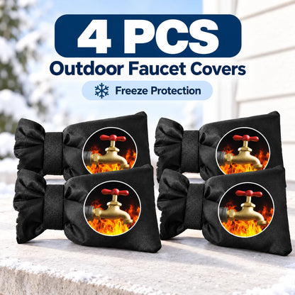 ❄️ Winter Outdoor Faucet Covers – Insulated Freeze Protection 🛡️