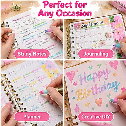 ✨ Glitter Highlighter Pens – Add Shimmer to Notes, Journals & Creative Projects 🌈