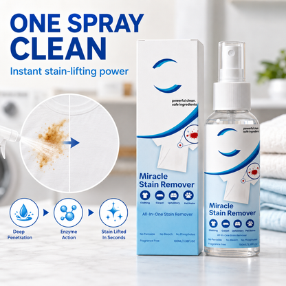 🌟 Stain Remover: Spray, Wipe, Gone.🧪