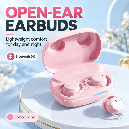 🌙 Mini Wireless Sleep Earbuds – Ultra-Light Comfort for Side Sleepers 🎧