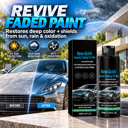 🚗 Nano Ceramic Car Coating for Long Lasting Shine & Protection