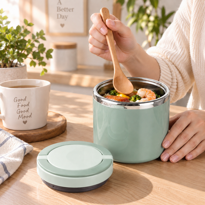 🍱 Portable Insulated Stainless Steel Lunch Box