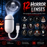 🎃 Horror Projector + 12 Lenses
