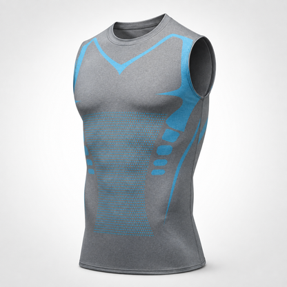 🔥 InstaShape Men's Body Shaper Shirt