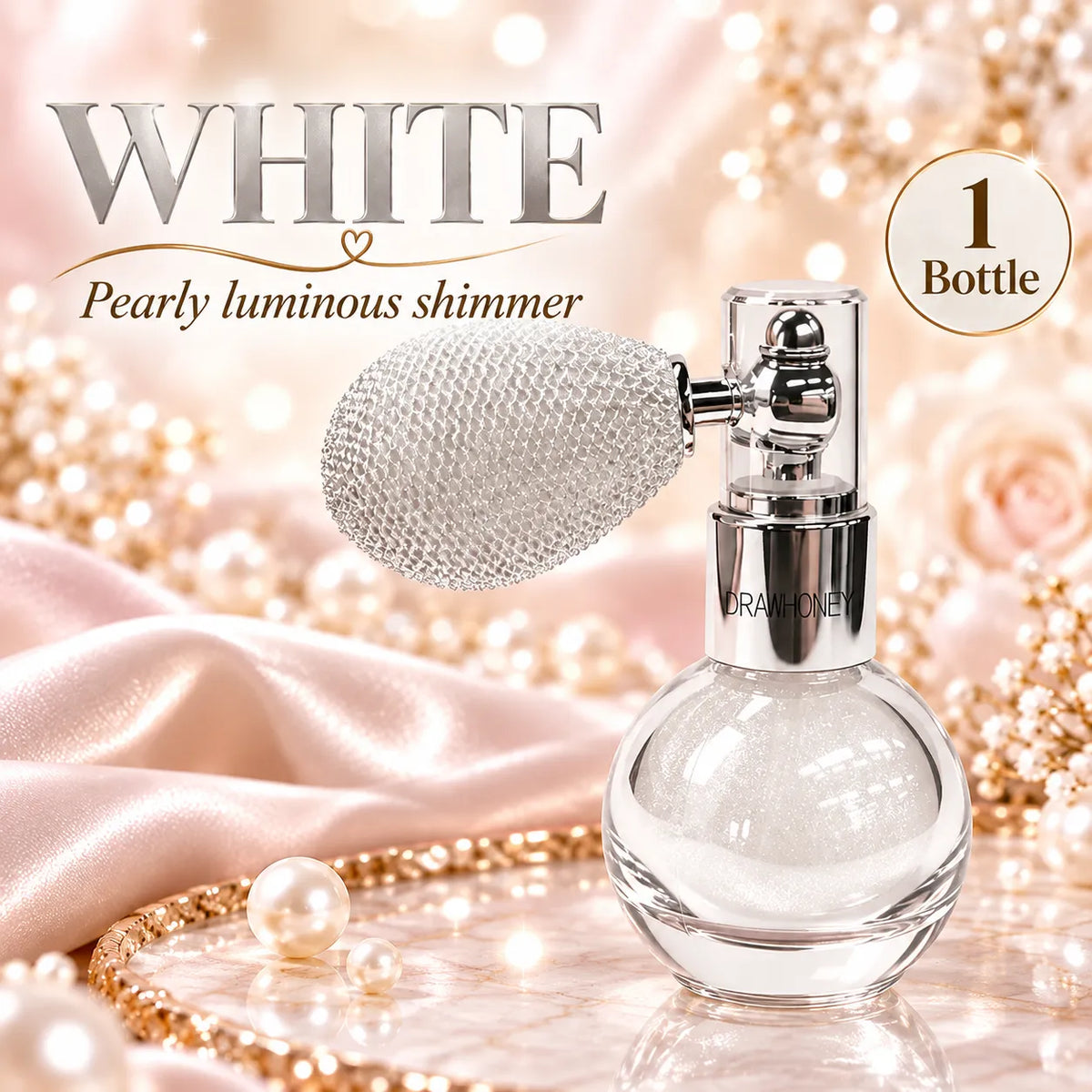 ✨ Vintage Shimmer Glow Spray – Face & Body Highlighter