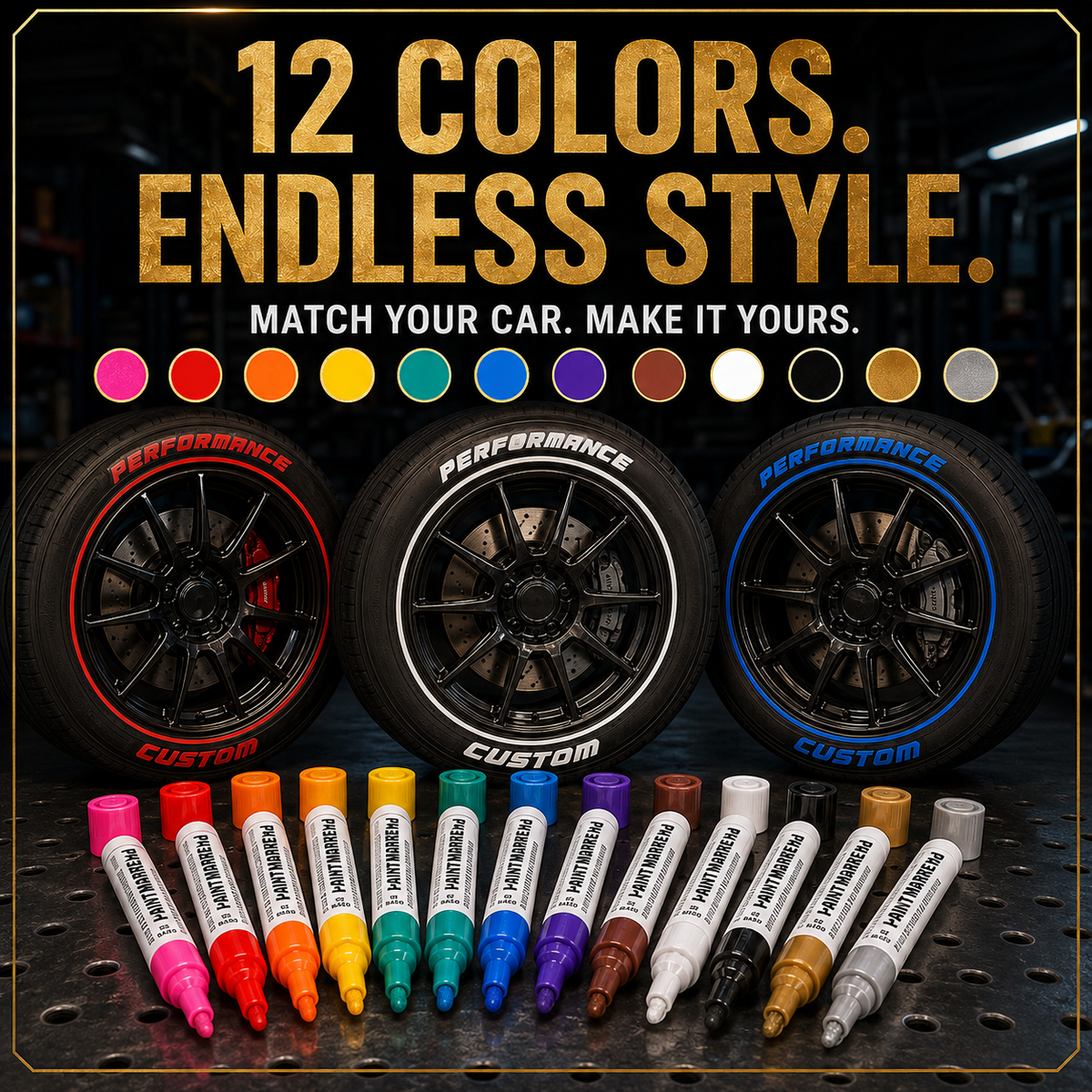 🔥Limited Time Promotion 49% OFF🔥Oil-Based Waterproof Tire Marker Pen