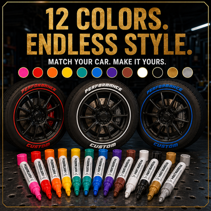 🔥Limited Time Promotion 49% OFF🔥Oil-Based Waterproof Tire Marker Pen