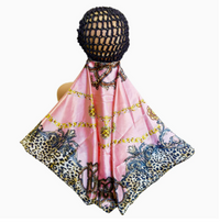 Pink Chain Print