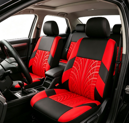 All-Season Breathable Elastic Car Seat Cover Set 🚗✨