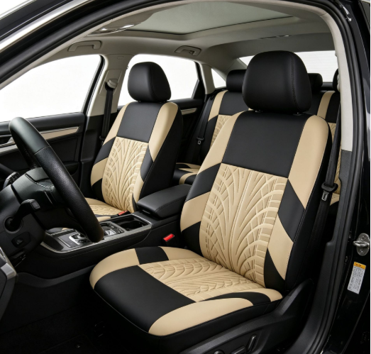 All-Season Breathable Elastic Car Seat Cover Set 🚗✨