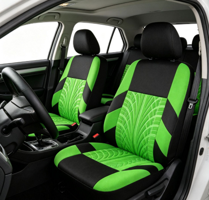 All-Season Breathable Elastic Car Seat Cover Set 🚗✨