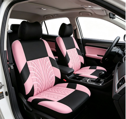 All-Season Breathable Elastic Car Seat Cover Set 🚗✨