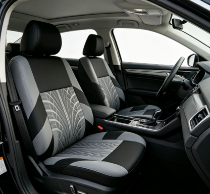 All-Season Breathable Elastic Car Seat Cover Set 🚗✨