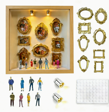 DIY Mini Museum Shadow Box Kit 🏛️