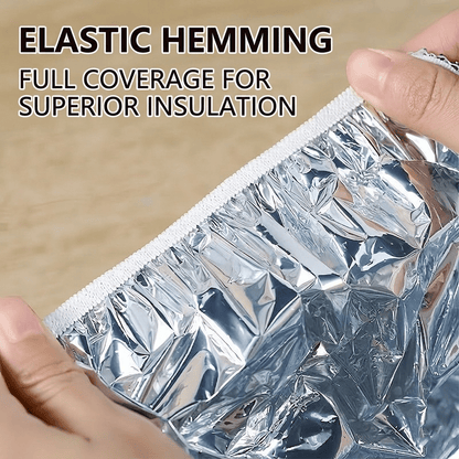 🏠 Reusable Aluminum Foil Insulation Cover – Keep Heat In ❄️