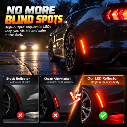 Plug & Play LED Side Marker Light Assembly for 2015-2023 Camaro 🚗