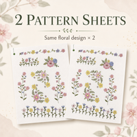 B - 2 Pattern Sheets Only