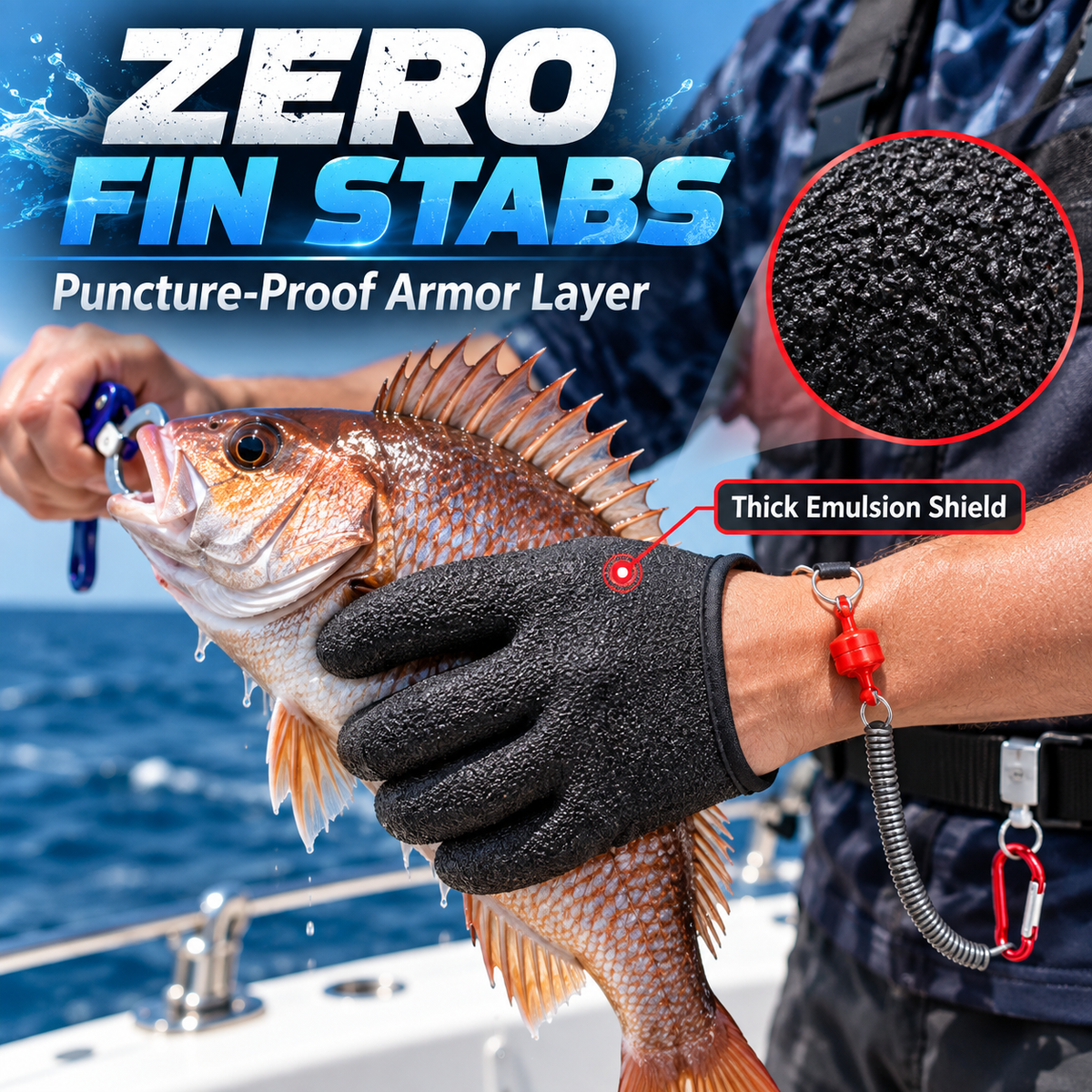 Pro Waterproof & Anti-Slip Fishing Glove for Secure Catch 🎣