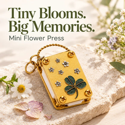 Mini Flower Press Kit 🌸 Press Petals & Clovers on the Go