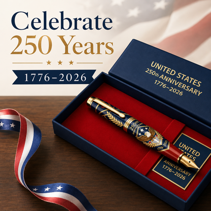 US Honor History: 250th U.S. Anniversary Commemorative Pen Set