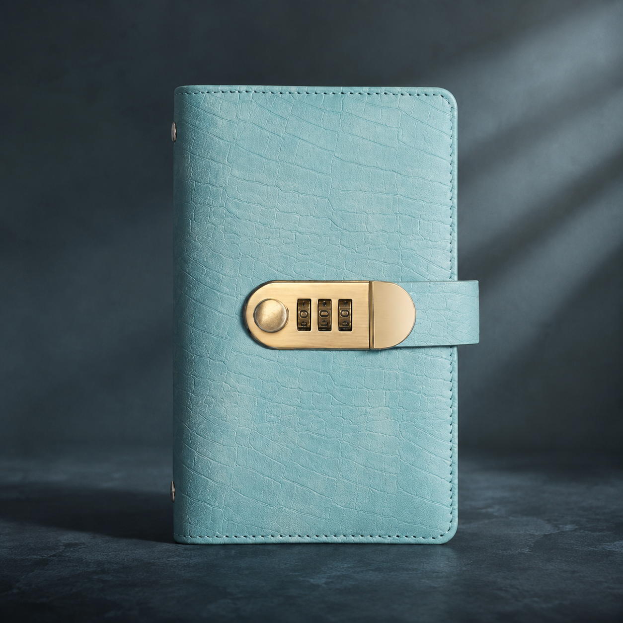 "Multi-Functional Vintage Crocodile Password Lock Cash & Currency Binder 💰🔒"