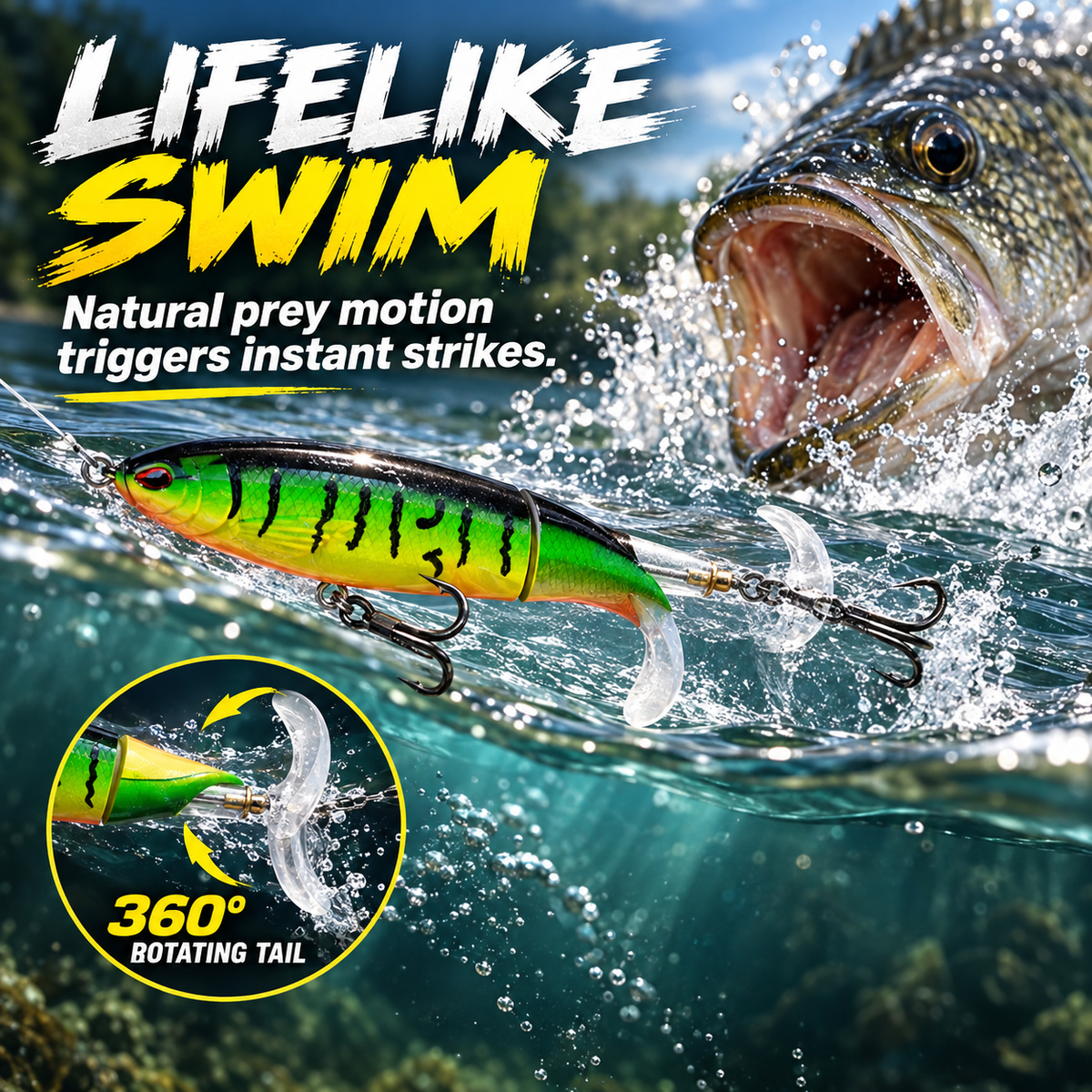 The 10-Piece Prop Bait Arsenal That Wakes Up Sluggish Fish🎣