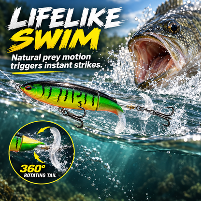 The 10-Piece Prop Bait Arsenal That Wakes Up Sluggish Fish🎣
