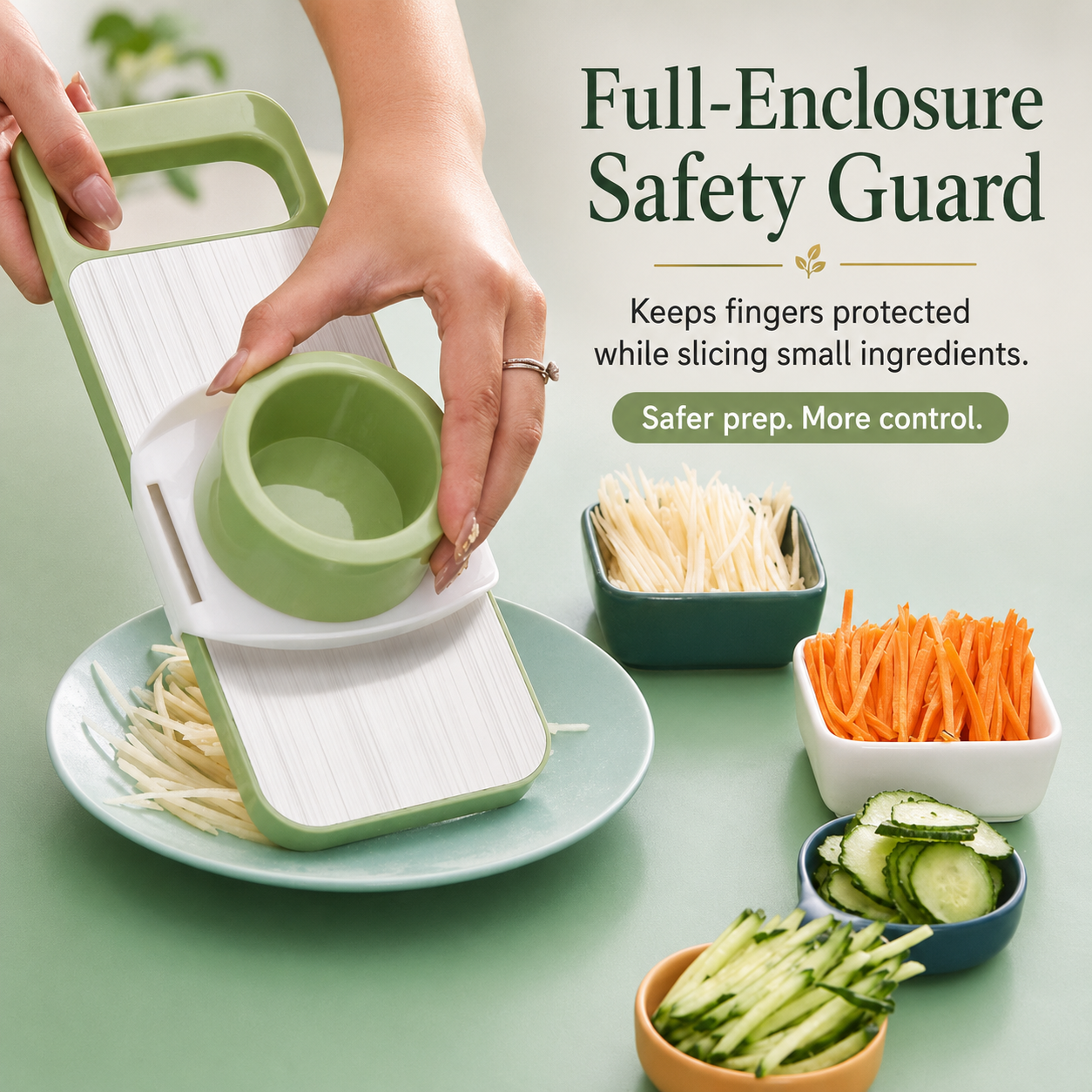 Magic Multi-Blade Kitchen Slicer & Grater Set 🥕