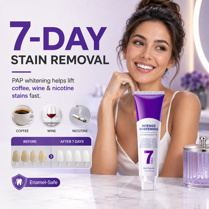 Probiotic Intense Whitening Toothpaste - 7-Day Stain Removal & Fresh Breath ✨