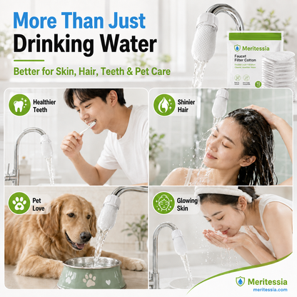 ⏰60%OFF⚡50K+ SOLD!💥Anti-Splash Kitchen Faucet Filter for Rust & Sediment Removal