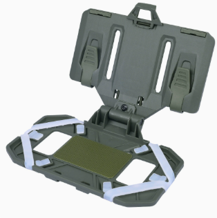 🛡️ Tactical MOLLE Foldable Navigation Board & Chest Phone Mount