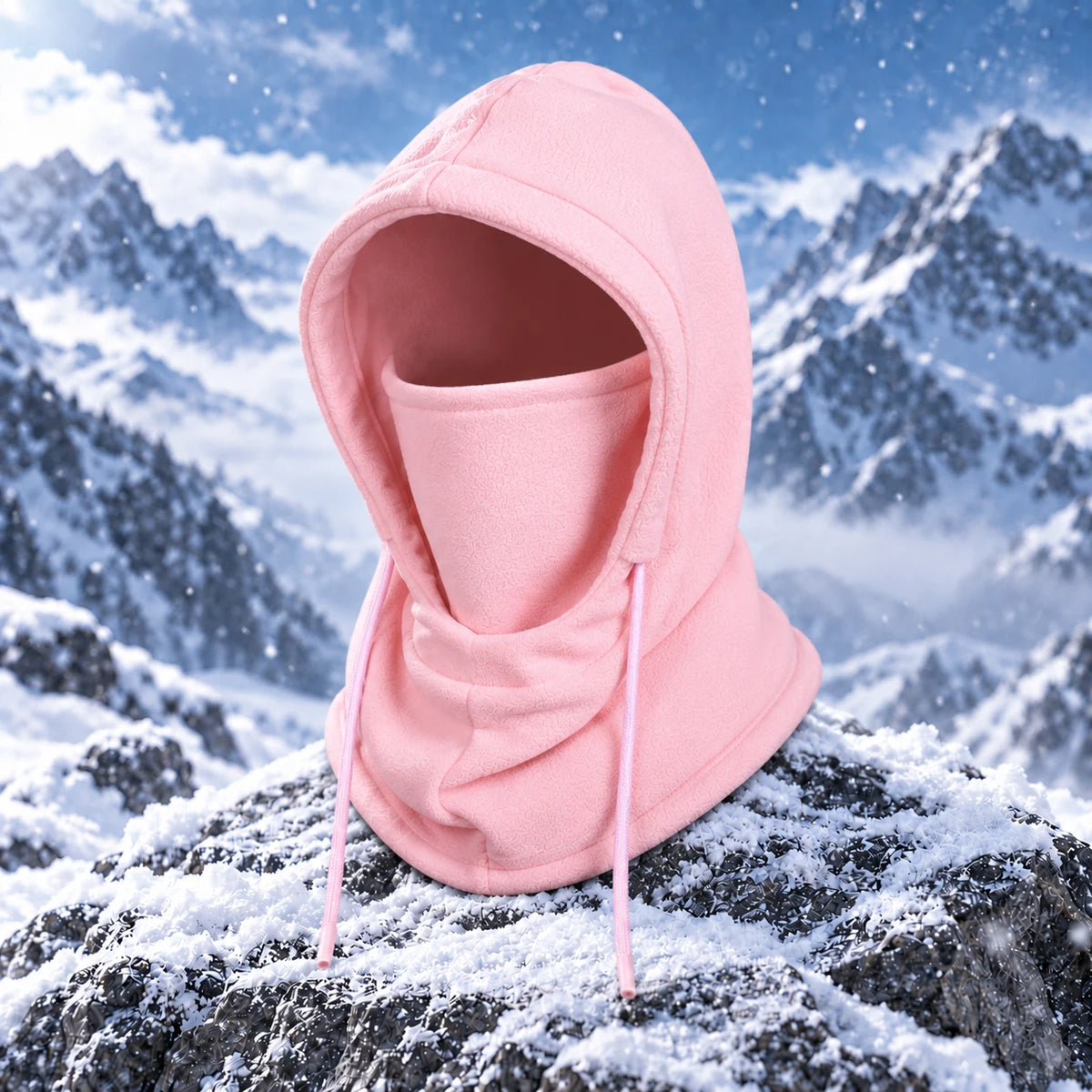 3-in-1 Thermal Winter Balaclava & Windproof Fleece Hood ❄️