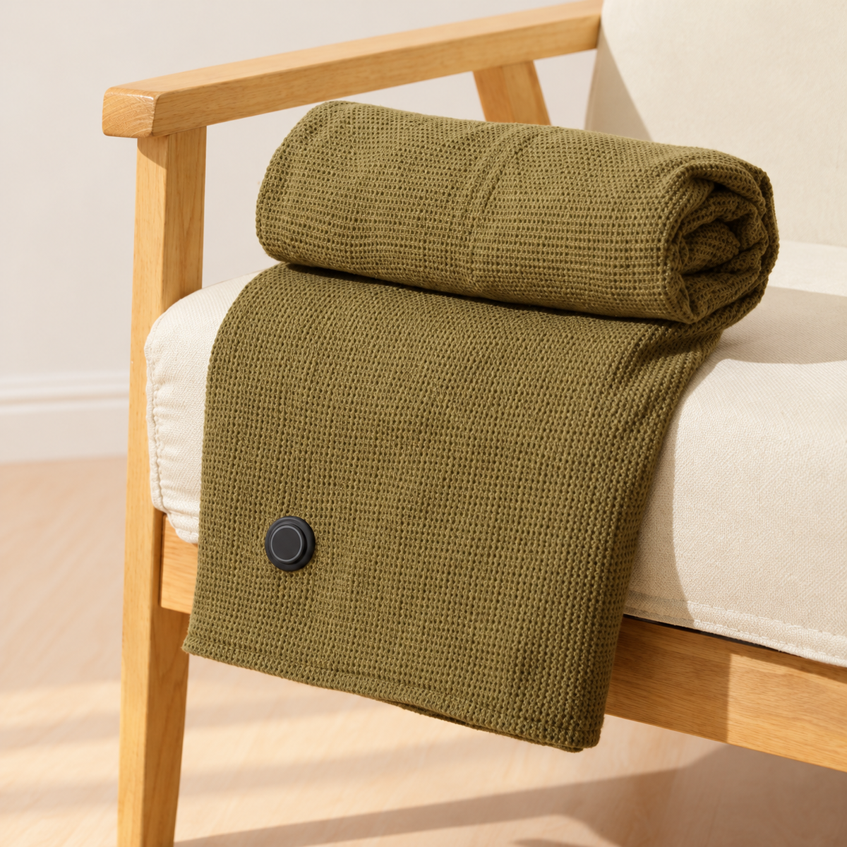 🔥 All-Day Warmth: 3-Mode USB Powered Electric Heating Shawl