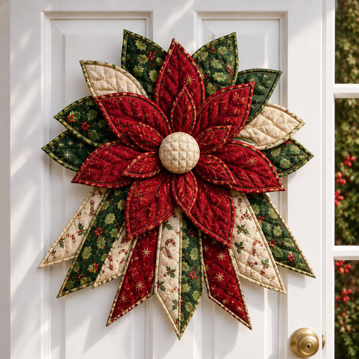 ✂️ Beginner Friendly Christmas Door Hanging Quilt Kit | Easy Holiday DIY Sewing Craft 🌟