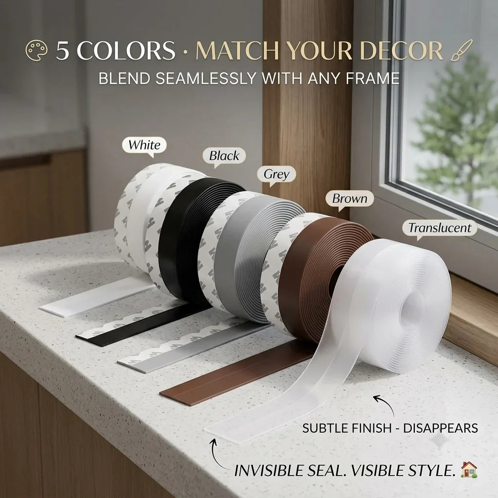 🛡️Universal Door Gap Seal Tape – Draft, Dust & Bug Blocker