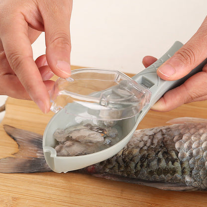 🐟Fish Skin Scaler & Scale Remover with Lid  — Buy 1 Get 1 Free ✨