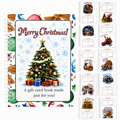 🎅 Personalized Christmas Cash Holder Book – Creative Holiday Scavenger Hunt Gift 🎄