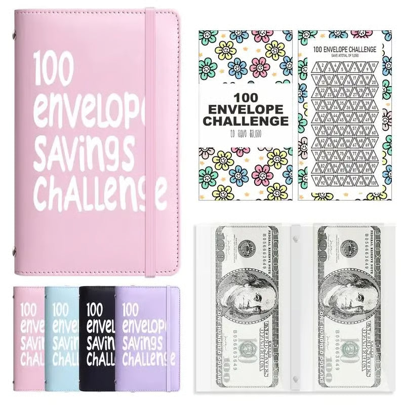 🔥💸100 Envelope Saving Challenged Book
