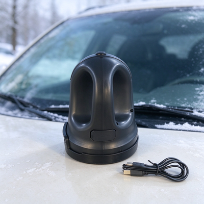 ❄️ USB Rechargeable Electric Ice Scraper – Easier Ice Removal for Car Windshields 🚗