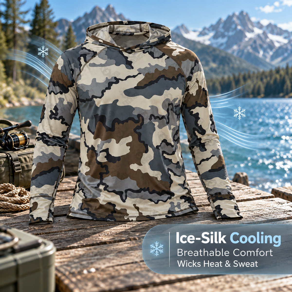 Men's UV-Protective Ice Silk Outdoor Sun Hoodie ☀️