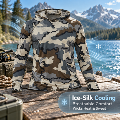 Men's UV-Protective Ice Silk Outdoor Sun Hoodie ☀️