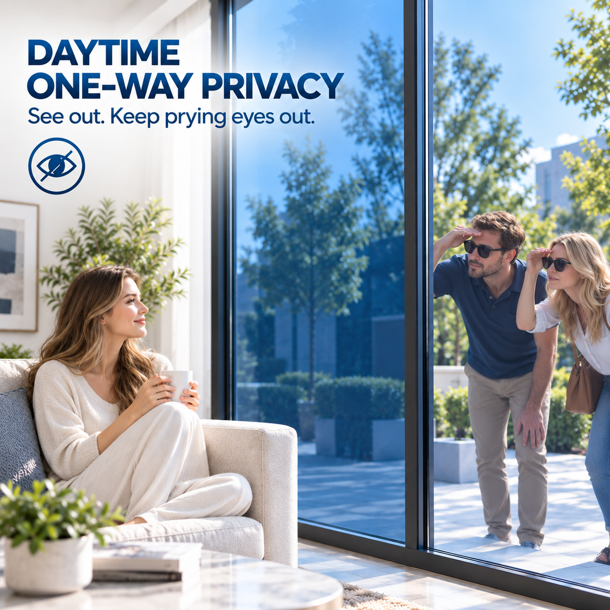 🌡️ Ultimate Summer Heat Rejection & Privacy Window Film