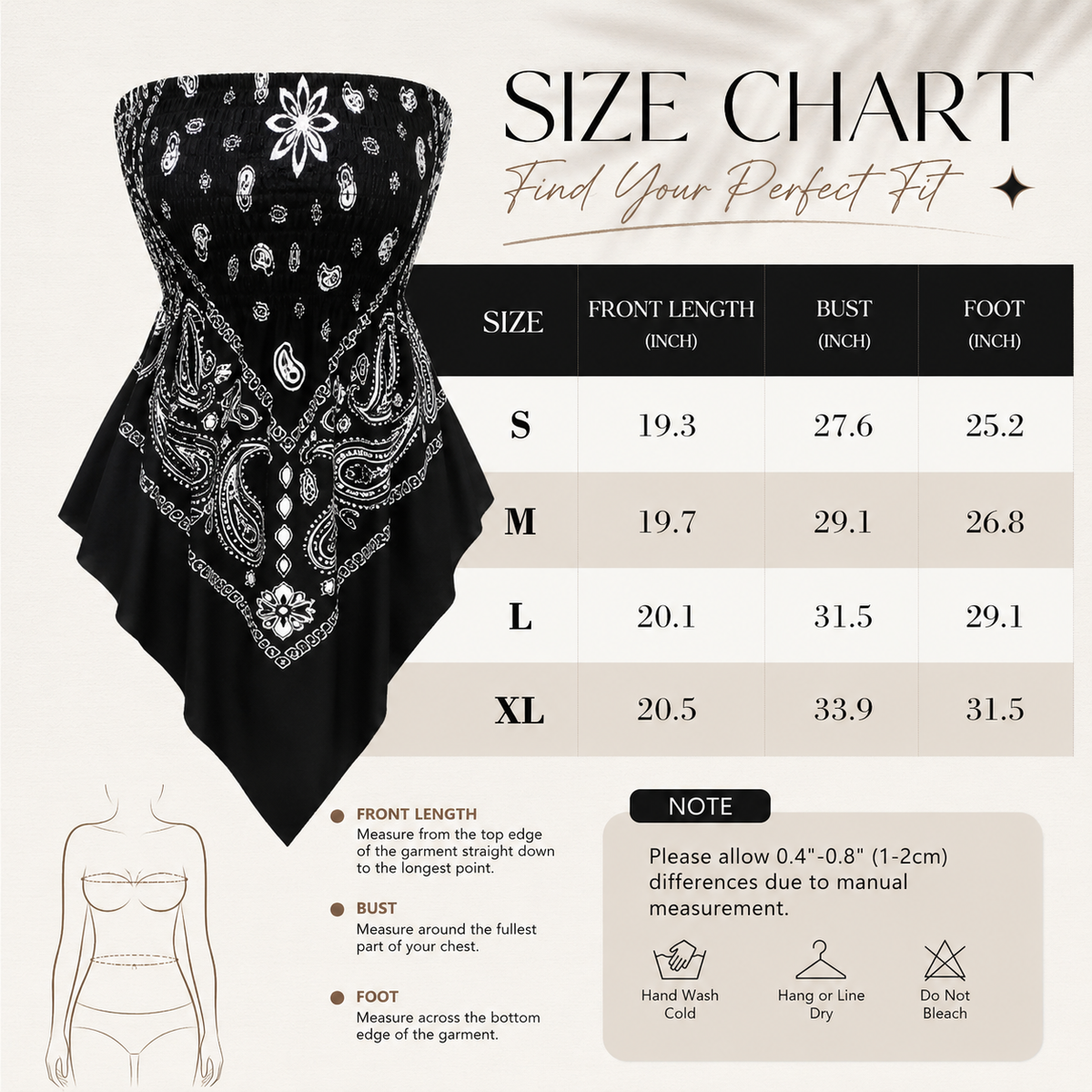 Retro Vibe Bandana Smocked Tube Top