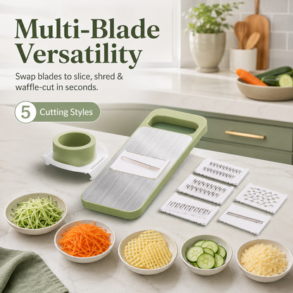 Magic Multi-Blade Kitchen Slicer & Grater Set 🥕