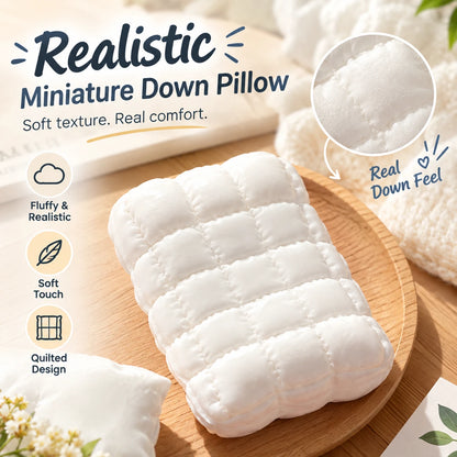 Mini Down Pillow Sensory Squishy Toy ☁️