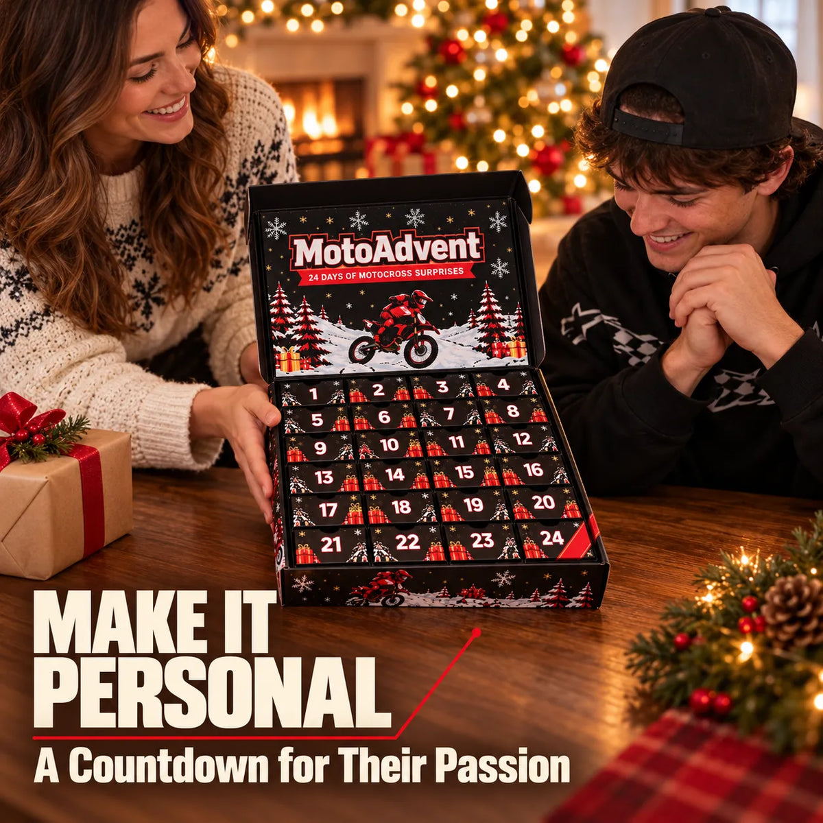 🏍️ MotoAdvent Motocross Advent Calendar — 24 Days of Christmas Surprises 🎄🎁