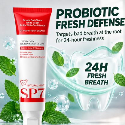 Advanced Probiotic Teeth Whitening & Fresh Breath Formula 😁