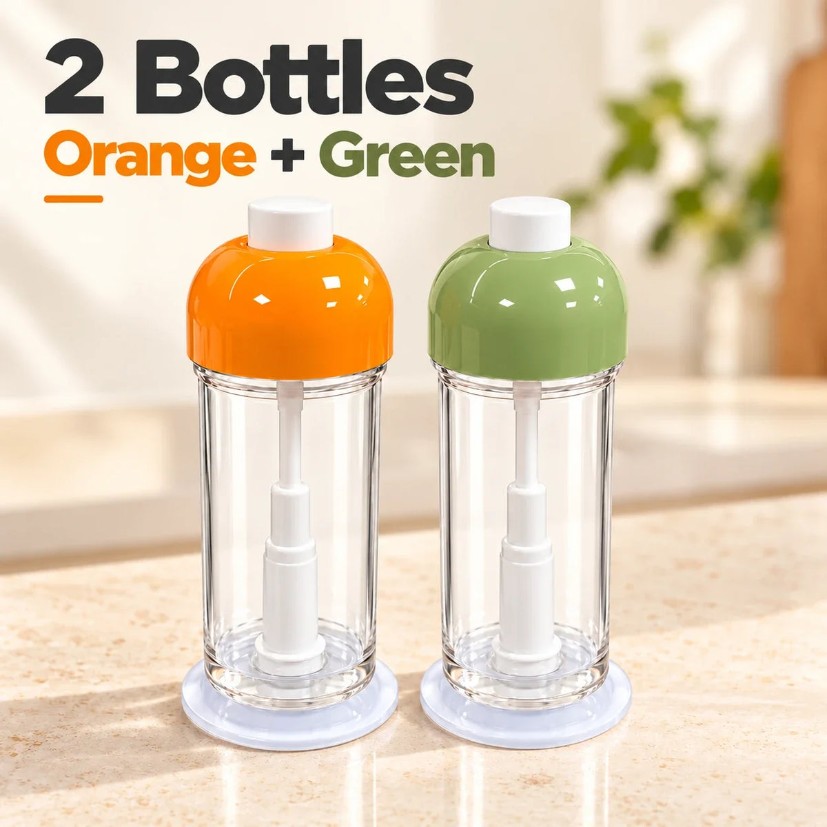 Press-to-Spray Kitchen Bottle 🧴 Even Oil & Vinegar