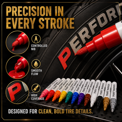 🔥Limited Time Promotion 49% OFF🔥Oil-Based Waterproof Tire Marker Pen